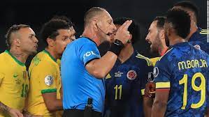 La historia goleadora del pistolero estará por siempre ligada a bolivia, ya que su primer tanto. Copa America Referee Controversy Overshadows Brazil S Win Over Colombia Cnn