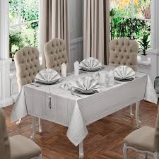 Cotton House Sofia Gri Masa Ortusu Takimi