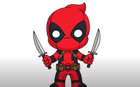 In today's art tutorial i ll be showing you how to drawing the deadpool in fortnite i in this. How To Draw Chibi Deadpool Step By Step