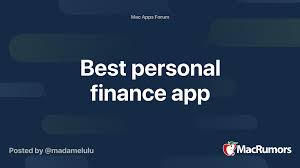 In this list, we will provide the most powerful personal finance and accounting managers for personal uses and also may be used in running small if you are looking for open source comprehensive accounting solution we got you covered in this article: Best Personal Finance App Macrumors Forums