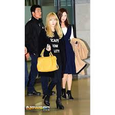 girls generation on instagram 151029 صور تايتيسيو في مطار شنغهاي تاريخ 2015 10 28 سنسد girls generation 1 girl girl