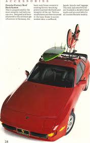 Porsche 944 Roof Rack Accessory Fahrrad Fahrradtrager