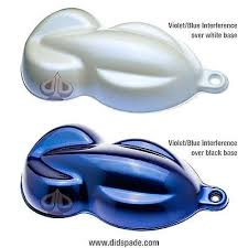 Metallic Pearl White Automotive Paint