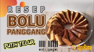 Selain itu, membuat bolu gulung kukus juga tidak membutuhkan waktu lama, serta menggunakan banyak bahan pembuat adonan. Bolu Panggang Putih Telur Resep Anti Gagal Lembut Dan Empuk Youtube