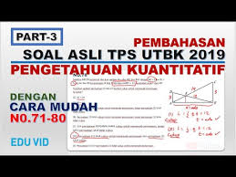 Seseorang mengendarai motor dari a sampai e dengan rute melewati b , c dan d seperti yang. Pembahasan Soal Asli Tps Pengetahuan Kuantitatif Utbk 2019 Dengan Cara Mudah Part 3 Youtube