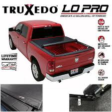 Truxedo Lo Pro Qt Roll Up Tonneau Cover 09 18 Dodge Ram 1500 5 7 Bed W O Rambox Ebay
