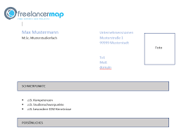 · über 10 jahre erfahrung in der projektleitung in verschiedenen branchen · schnelle. Lebenslauf Fur Freelancer Und Freiberufler Freelancermap