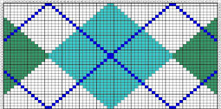 chrissys knitting charts patterns argyle chart