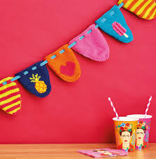 You will need the materials shown. Carnival Bunting Knitting Patterns Let S Knit Magazine
