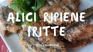24 acciughe spinate da riempire. Alici Ripiene Fritte Ricette Calabresi Youtube