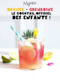 Recette Cocktail Orange Grenadine Recette Recette Cocktail Sans Alcool Cocktail Sans Alcool Aperitif Sans Alcool
