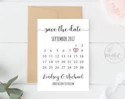 Save The Date Calendar Save The Date Calendar Template Wedding Save The Date Card Wedding Invitati Save The Date Templates Save The Date Save The Date Cards