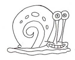 Spongebob Squarepants Gary Coloring Pages Coloring Home