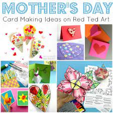 #mothersdaycards#diymothersdaycards#mothersdaygreetingcards.diy mothers day greeting cards / beautiful cards for mothers day handmade / mothers day card ma. Mother S Day Cards To Make Red Ted Art Make Crafting With Kids Easy Fun