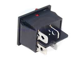 Read electrical wiring diagrams from bad to positive and redraw the signal being a straight line. Red Button On Off 4 Pin Dpst Boat Rocker Switch 16a 250v 20a 125v Ac Ebay
