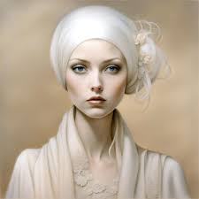 Benjamin Lacombe; Minimalist portrait; surreal; hi...