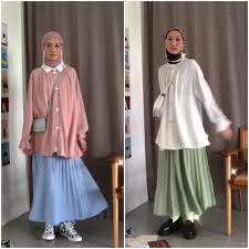 Pelajari pelbagai teknik memadukan warna tersebut disini. Mix And Match Rok Plisket Ala Hijabers Inas Rana Buat Segala Aktivitas Makin Kece Jatim Times