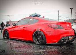 Hyundai is initially offering six different genesis coupe models: 2010 Hyundai Genesis Coupe 2 0t R Spec With 19x9 5 Aodhan Ds01 And Bfgoodrich 225x35 On Coilovers 635092 Fitment Industries