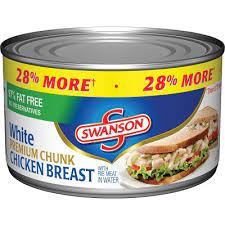 Boiling chicken breast is an easy way to add healthy protein to your meals. Swanson Premium White Chunk Chicken Breast In Water 12 5oz Target