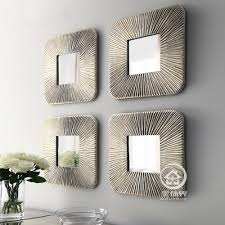 This mirror is a very simple understated design. Small Square Mirror Wall Decor Ideas Novocom Top
