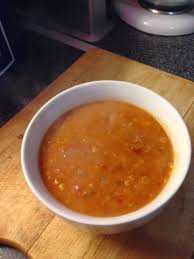 Spicy Lentil And Tomato Soup Tomato Lentil Soup Starters Recipes Tomato Lentils