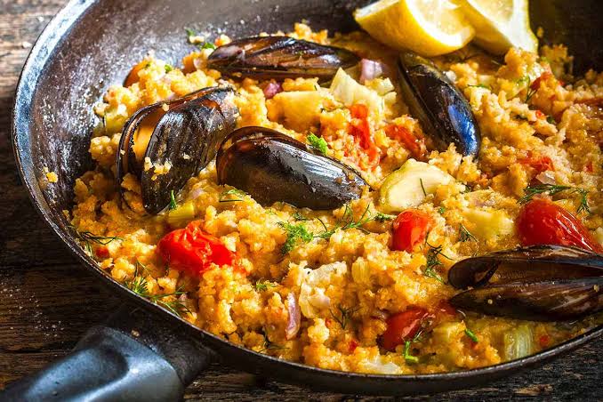 Mussel Pilaf