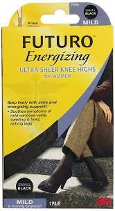 Futuro Ultra Sheer Knee Highs For Women Small Black Pack Of 2 You Can Get More Details By Clicking On The Image High Knees Knee Aching Legs