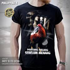  Kaos Ayam Jago Kaos Ayam Petarung Kaos Ayam Bangkok Bahan Premium Kaos