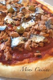 Pizza Thon Sardine Pizza Thon Cuisine Sardines