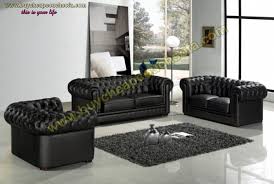 This story was originally published by curbed before it joined new york magazine. Black Gray Chesterfield Sofa Set With Rolled Arms Luxury Leather Buy Cheap Couch Sofa