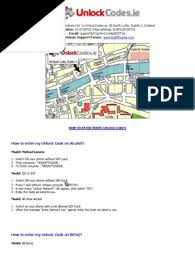 Remove the keyboard from the screen and click on unlock. How To Enter Unlock Codes By Unlockcodes Ie Pdf Subscriber Identity Module Videotelephony