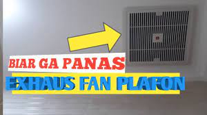 Kipas ac pada dasarnya memiliki manfaat yang serupa dengan kipas biasa, yakni digunakan untuk menghasilkan hawa yang lebih fresh dan sejuk untuk ruangan. Cara Memasang Kipas Angin Hisap Exhaus Fan Plafon Youtube