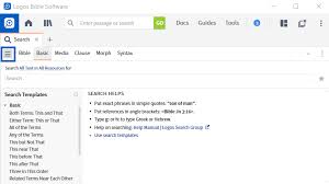 How Do I Use Search Templates To Build A Search Logos Help Center