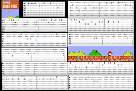 Here is a list of guitar tabs for theme song by super mario bros. Super Mario Bros Tabs Album On Imgur