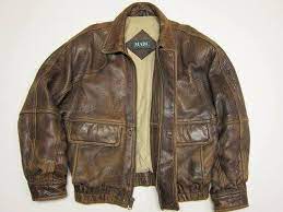 Awesome Andrew Marc New York Brown Distressed Leather Bomber Jacket M 40 42 Ebay Leatherjacketsformenbrown Leather Bomber Jacket Jackets Leather Jacket Men
