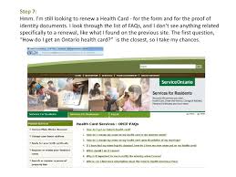 Check spelling or type a new query. Can I Renew My Ontario Health Card Online