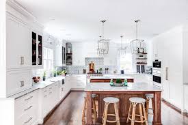Kitchen islands have become much more than extra counter space. Transitional Kitchen With Two Kitchen Islands In Madison New Jersey