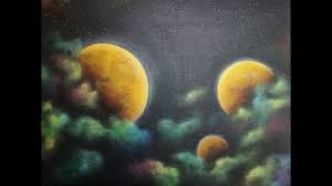 Dans L Espace Peinture Acrylique Peinture Acrylique Peinture Peinture Abstraite