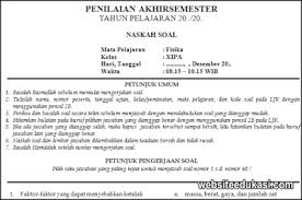 Soal Pas Fisika Kelas 10 Kurikulum 2013 Tahun 2020 2021 Websiteedukasi Com