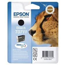 Epson stylus cx4300 printer software and drivers for windows and macintosh os. Epson T0711 Black Ink Cartridge Cheetah