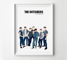 Maybe you would like to learn more about one of these? The Outsiders Movie Poster Minimalist Wall Poster By Postered Quote Prints Outsiders Movie Movie Posters Minimalist