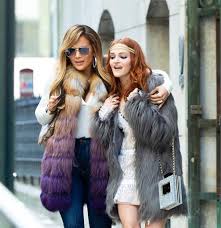 Jennifer lopez looks amazing in this 'hustlers' bts photo rocking a neon pink bikini. Jennifer Lopez Madeline Brewer And Constance Wu On The Set Of Hustlers Tom Lorenzo