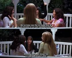 The Girls Have Gatherings And Tell Each Other Everthing Showing Their True Friendship Rothzroom Sisterhood Of Traveling Pants Sisterhood Movies