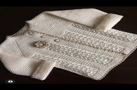 Karnabahar Desenli Bebek Yelek Modeli Youtube Baby Knitting Patterns Suveter Desenleri Bebek Yelek