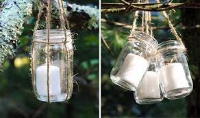 15 Things To Buy Diy For A Summer Wedding Hanging Candles Diy Hanging Jar Hanging Candle Lanterns