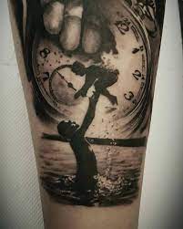 In loving memory of dad remembrance tattoo on right shoulder. 101 Amazing Father And Son Tattoo Ideas That Will Blow Your Mind Outsons Men S Fashion Tips And Tattoo For Son Tattoos For Daughters Family Tattoo Designs