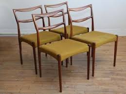 H W Klein Rosewood Dining Chairs
