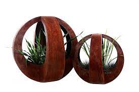 Broadcroft Design Creative Metalwork Australia Handmade Garden Art Metal Garden Art Corten Steel Planters