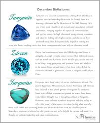 December Birthstones Tanzanite Zircon Turquoise Birthstones Meanings December Birthstone Meaning Birthstones