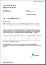 Lettre de motivation pour alternance educateur spécialisé. 42 Lettre De Motivation Pour Moniteur Educateur Lettre De Motivation Lettre De Motivation Vendeuse Modeles De Lettres